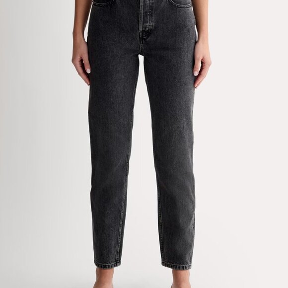 Everlane The Cheeky Jean in Washed Black, Size 28 - Picture 1 of 6